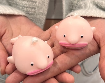 Blob fish candle, blob fish decor, cottagecore aesthetic, fairycore, animal decor, forest decor, room decor, trendy candle