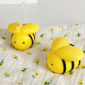 Honey bee candle, Bumble bee candle, Bee candle, Honey bee gift, Cottagecore decor, Cute room decor, Bee lover, Cottagecore aesthetic