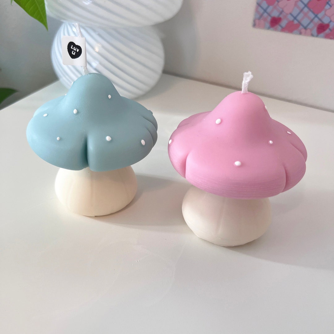 Mushroom Candle Mushroom Decor Mushroom Home Decor - Etsy
