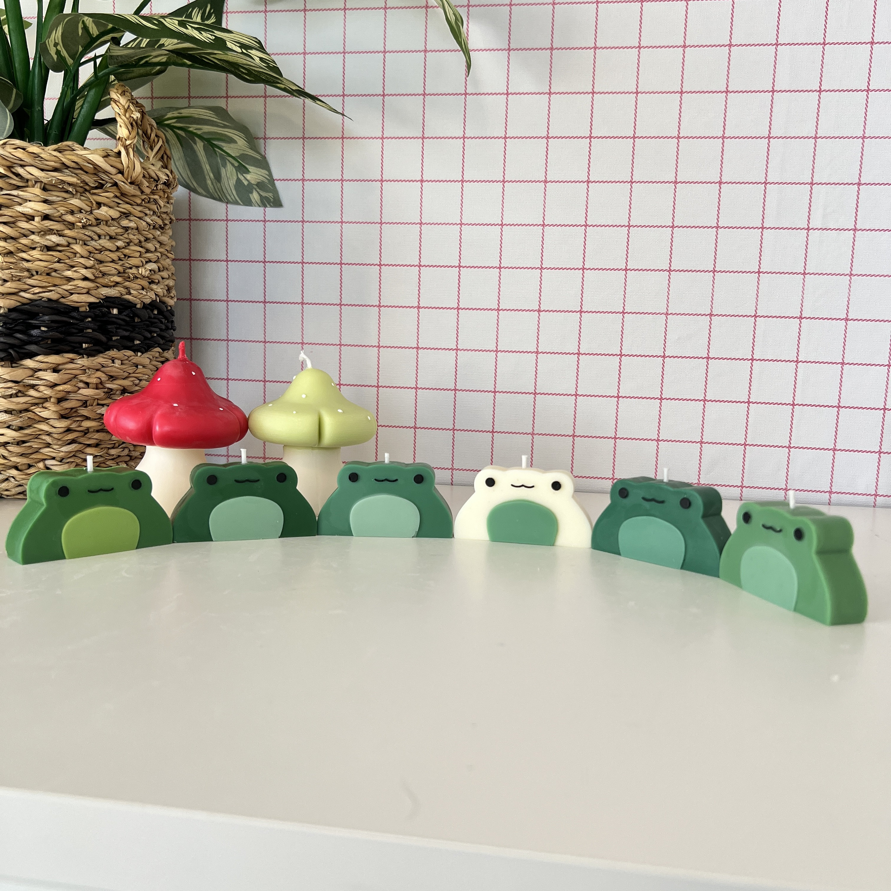 Frog Candle Mini Frog Candle Frog Room Decor Aesthetic Etsy Canada