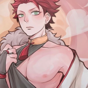 HikariNo RestockEnsemble Stars Akatsuki Kiryu Kuro 8x11 prints poster 18hentai included image 3