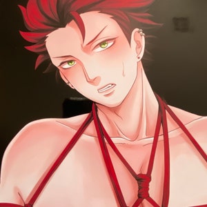 HikariNo RestockEnsemble Stars Akatsuki Kiryu Kuro 8x11 prints poster 18hentai included image 2