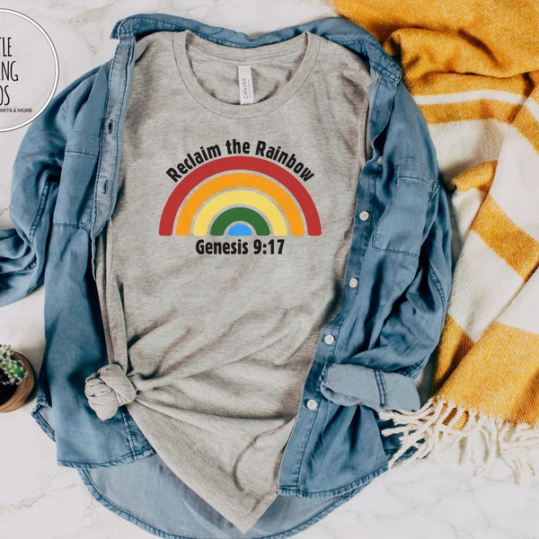 Reclaim the Rainbow Shirt | Genesis 9:17 | Christian |