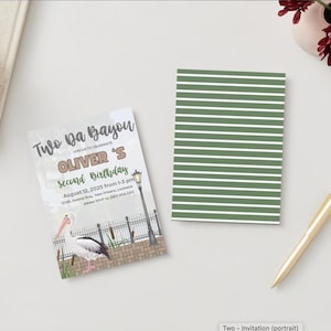 Invitation Template- Bayou Birthday