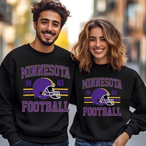 Minnesota Retro Style Iron On Transfer, Ready to Press Vintage Style Minnesota Football Decals, Fan Gift, DIY, Heat Press DTF Film image 5