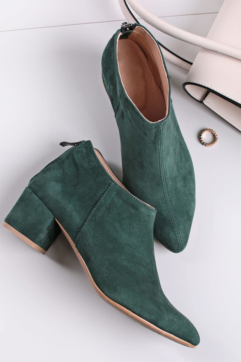 Emily Green Women's Boots Real Leather Boots Made to Etsy