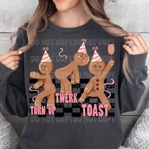 New Years 2024 Png, Turn Up Twerk Toast Png, Happy New Year 2024 Png, Funny 2024 New Year Png, Retro New Year Png, New Year Sublimation Png