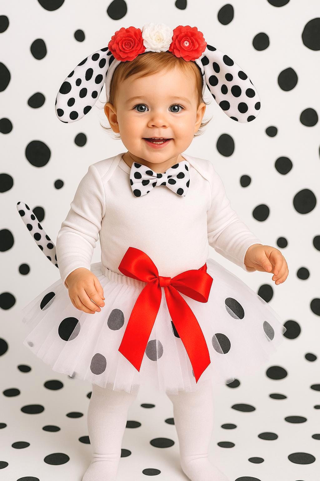 Dalmata Costume Carnevale Mamma E Neonato Costume Dalmata