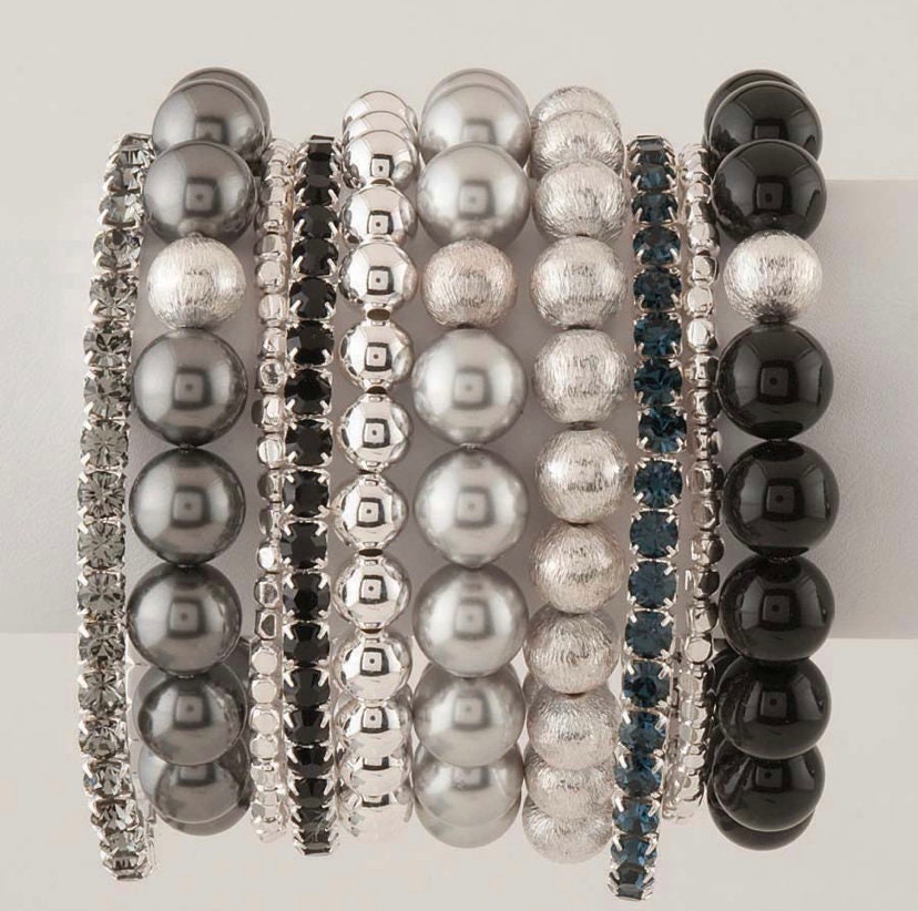 Swarovski Crystal Stretch Bracelets-gifts for Her, Mothers
