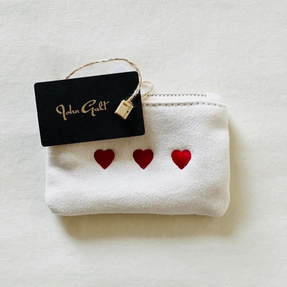 BNWT Brandy Melville John Galt Heart Coin Purse