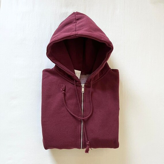 BNWT Brandy Melville/john Galt Burgundy/red Christy Full Zip Hoodie - Etsy  Canada