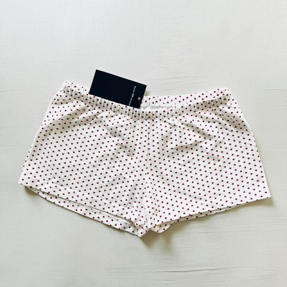 BNWT Brandy Melville John Galt Short rouge emeri avec coeur 9 5 x 14 Etsy France