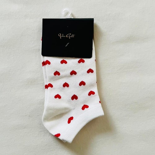 BNWT Brandy Melville/john Galt Red Heart Socks Etsy Canada