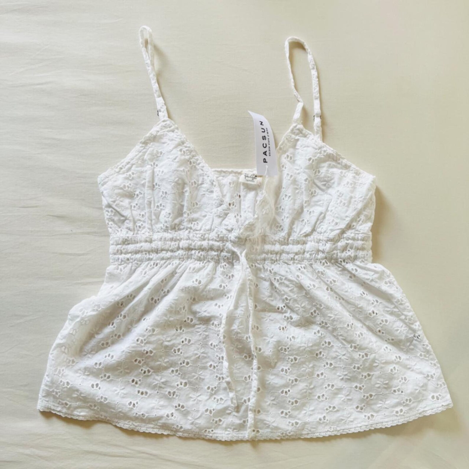 BNWT Brandy Melville/john Galt Lace Floral Eyelet Edith Tank Etsy