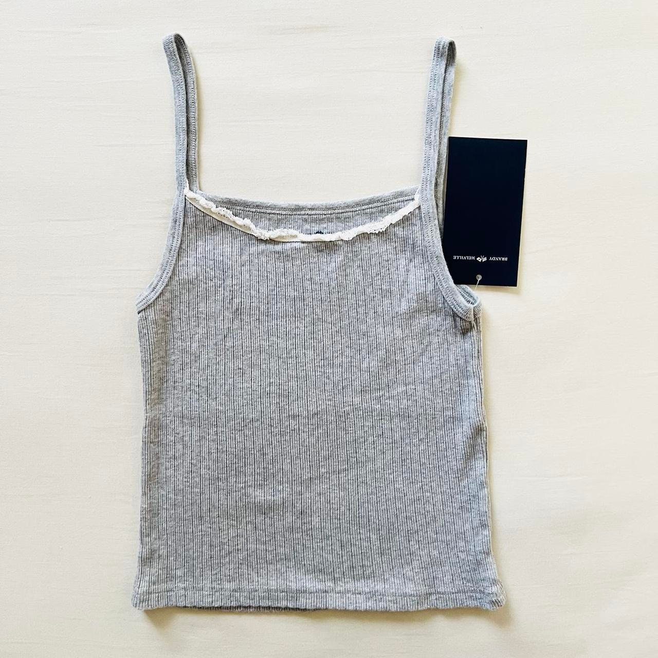 Brandy melville smocked tank top sale