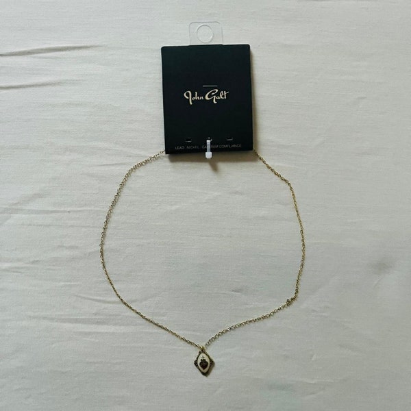 BNWT Brandy Melville/John Galt Gold Sacred Heart Pendant Necklace