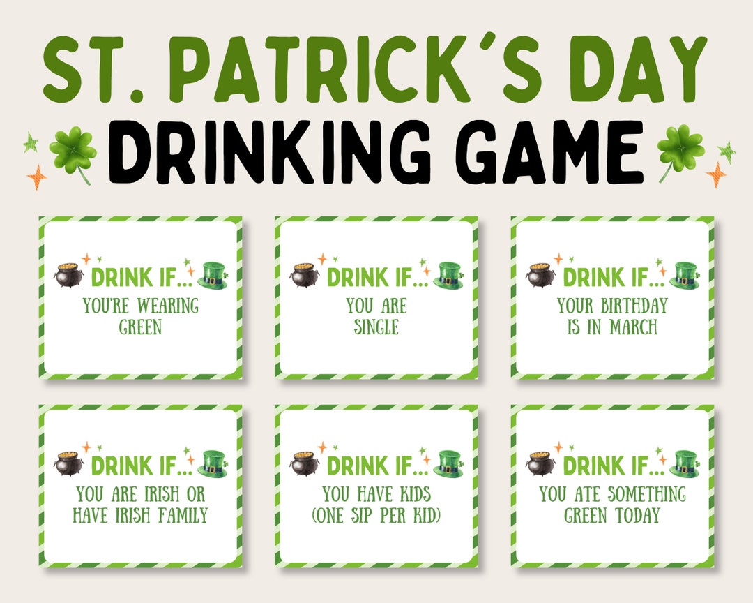 st patricks day drinking tips and other war