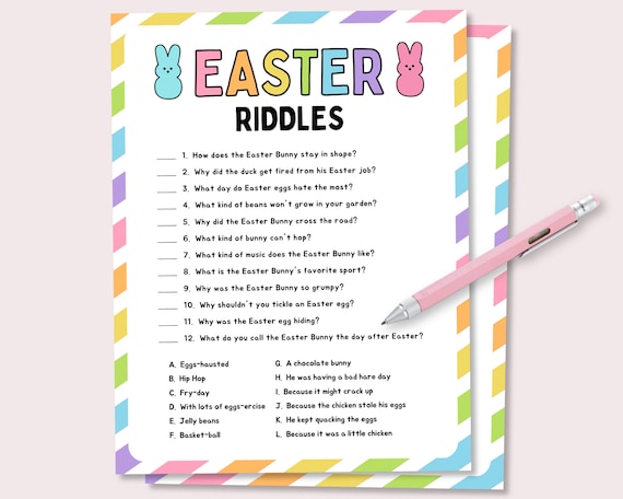 Gioco Di Carte Quiz Di Pasqua Per Famiglie – 12 Domande + Finali – Serate Di Gioco E Feste Divertenti - 3