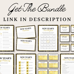 New Years Drink If Card Game, New Years Eve Drinking Game, New Years ...