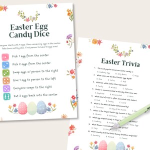 Easter Games Bundle, Printable Easter Party Games, Easter Games for ...