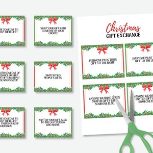 Christmas White Elephant Party Game, Christmas Gift Exchange Game