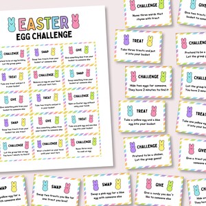 Easter Party Games Bundle, Easter Family Games, Printable Easter Party Games, Easter Classroom Activities for Kids, Easter Trivia Feud Game zdjęcie 6