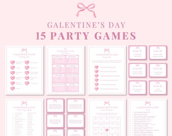 15 Galentines Day Party Games, Valentines Day Games for Adults, Galentines Day Games, Adult Valentines Day Games, Galentines Day Ideas