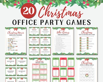 Office Holiday Party Games, Christmas Games for Office Party, Adult Christmas Games, Work Christmas Party Ideas, Office Christmas Party Game