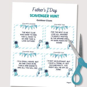 Fathers Day Scavenger Hunt Printable Fathers Day Treasure Hunt Fathers Day Scavenger Hunt Printable Fathers Day Treasure Hunt