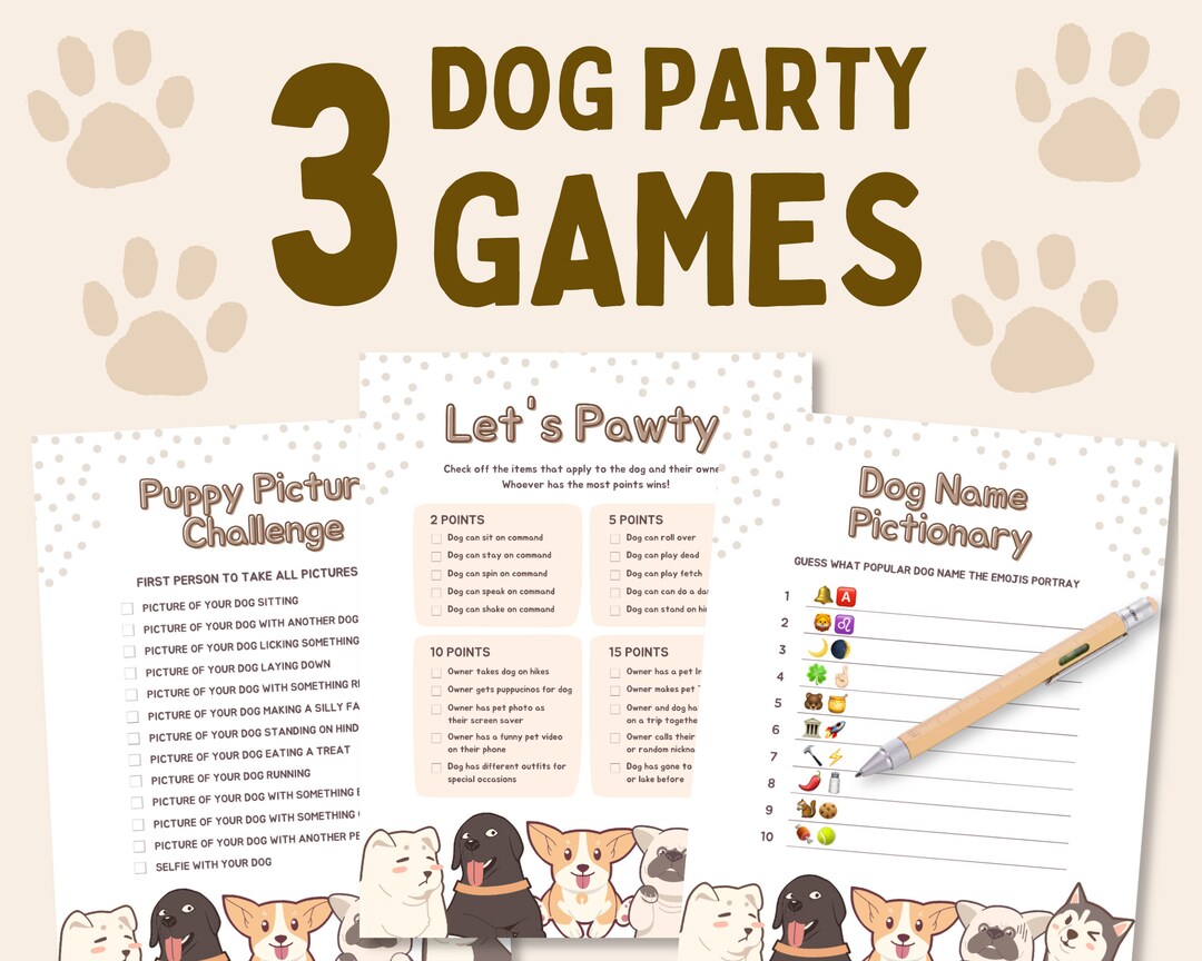 Dog Birthday Party Games Printable Dogs First Birthday Party Games dog-birthday-party-games-printable-dogs-first-birthday-party-games