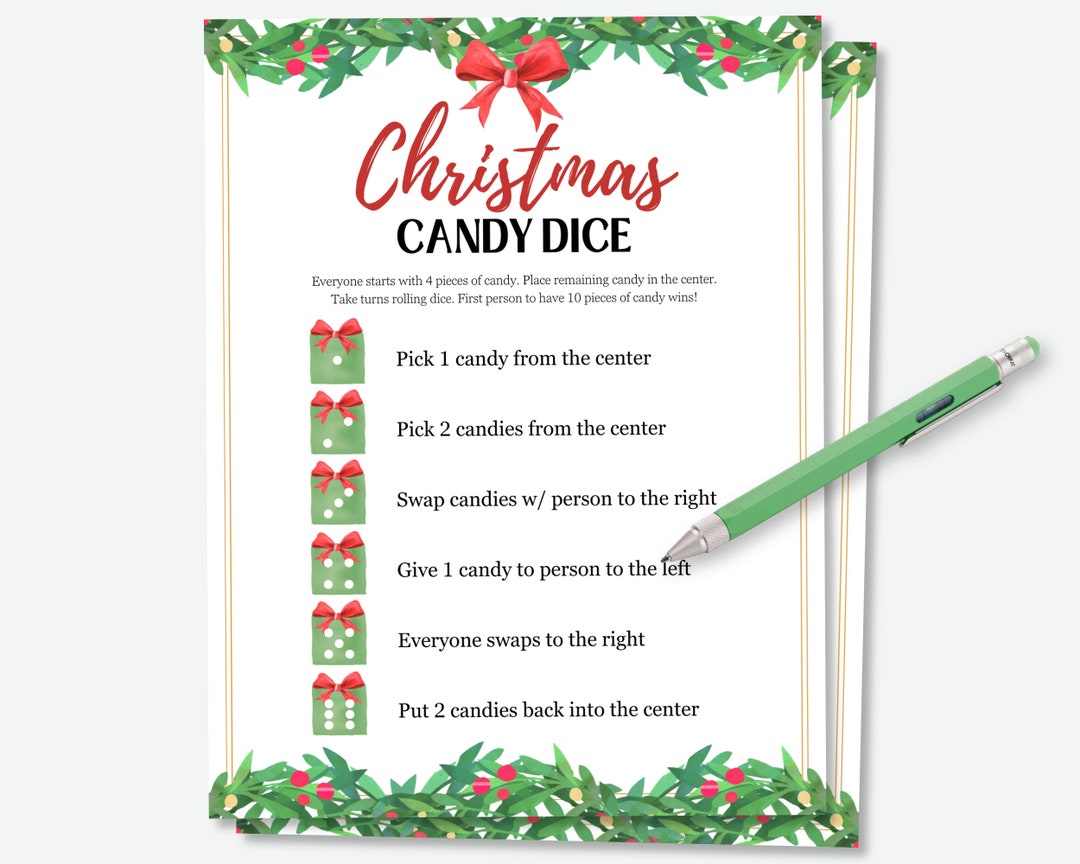 Christmas Candy Dice Game Printable Christmas Game For Kids Christmas christmas-candy-dice-game-printable-christmas-game-for-kids-christmas