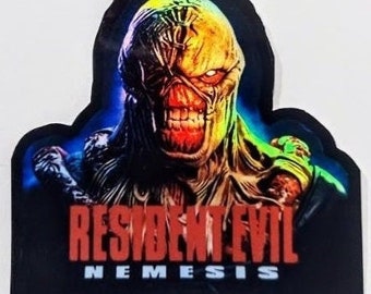 Resident Evil Nemesis Holographic Sticker | Horror Film stickers