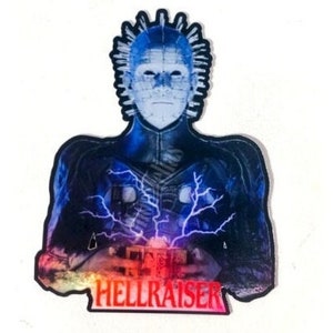Hellraiser holographic sticker