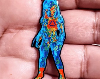 The Predator Enamel Pin