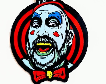 Captian Spaulding /House of a 1000 corpses holographic vinyl sticker