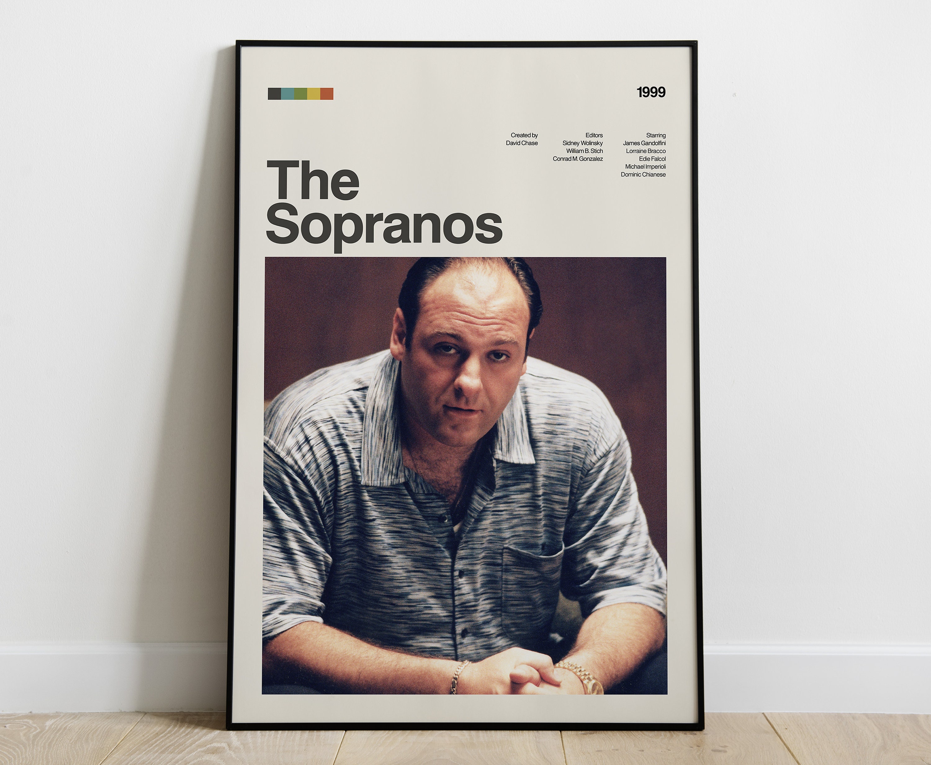 Discover The Sopranos Print The Sopranos Tv Series Poster