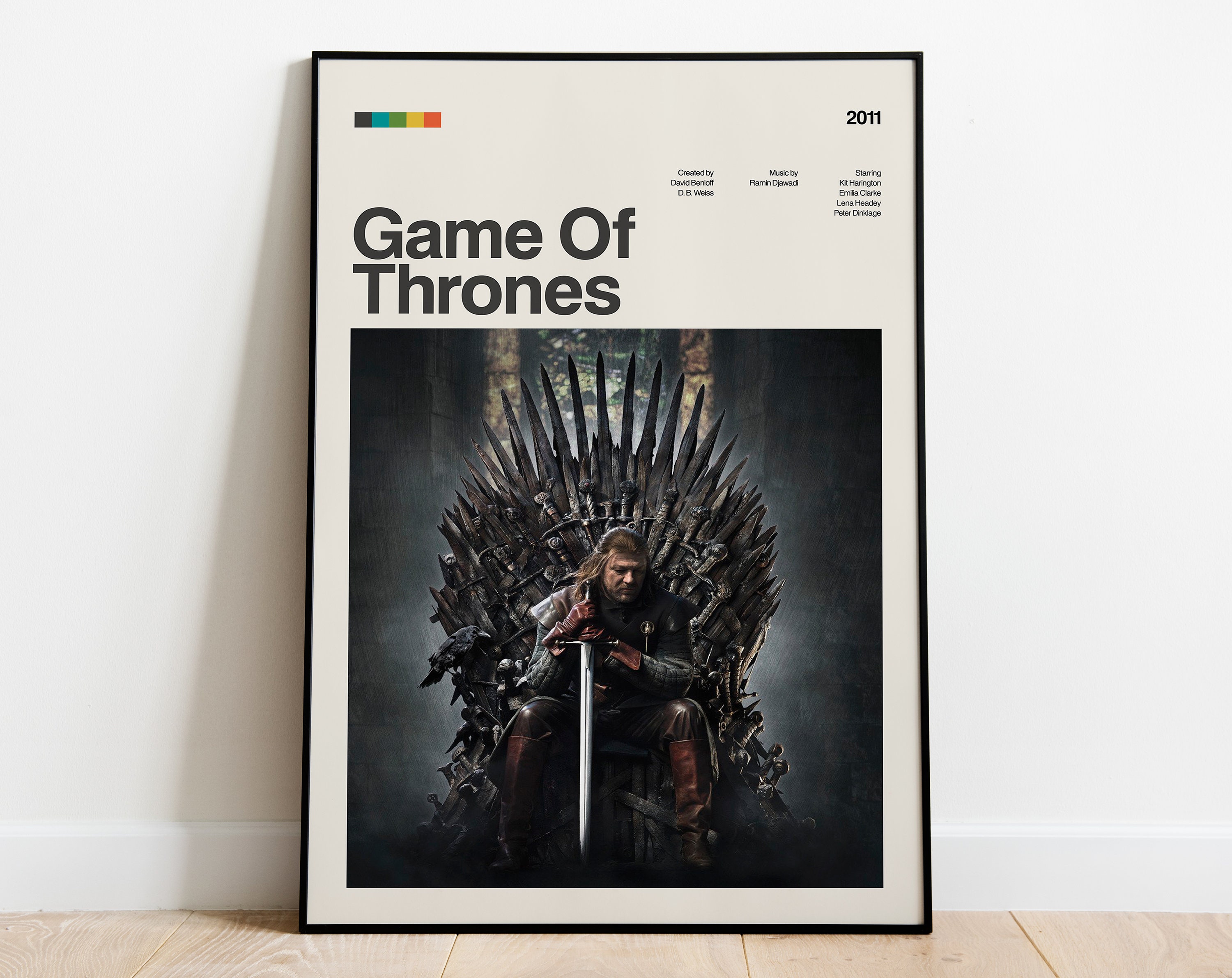 Discover Game of Thrones Modern Tv Series Poster Print