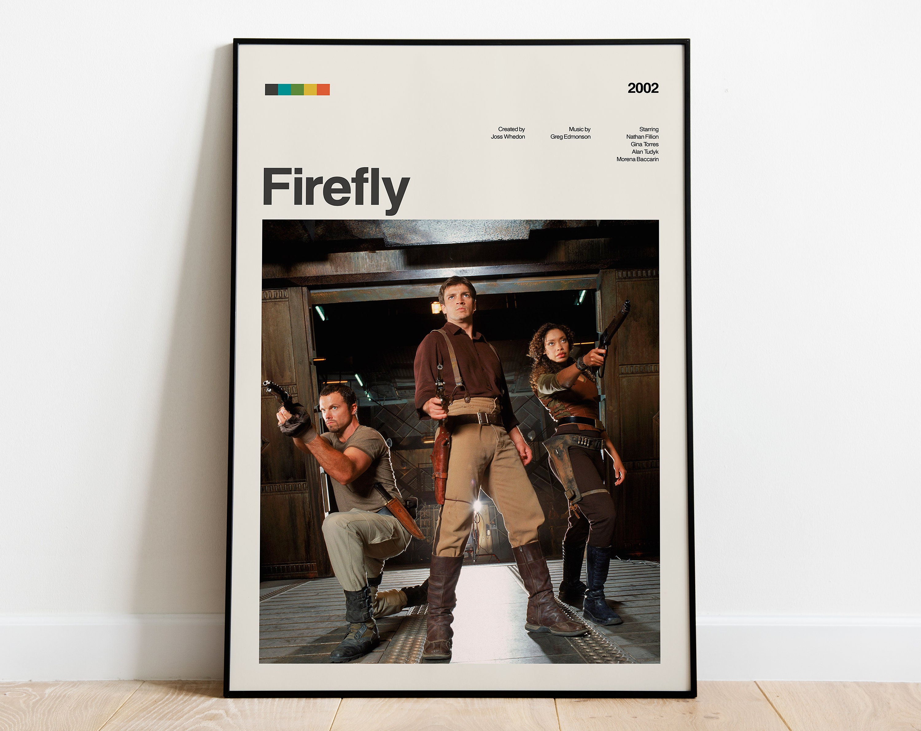 Discover Firefly Poster Modern Tv Series Poster Print