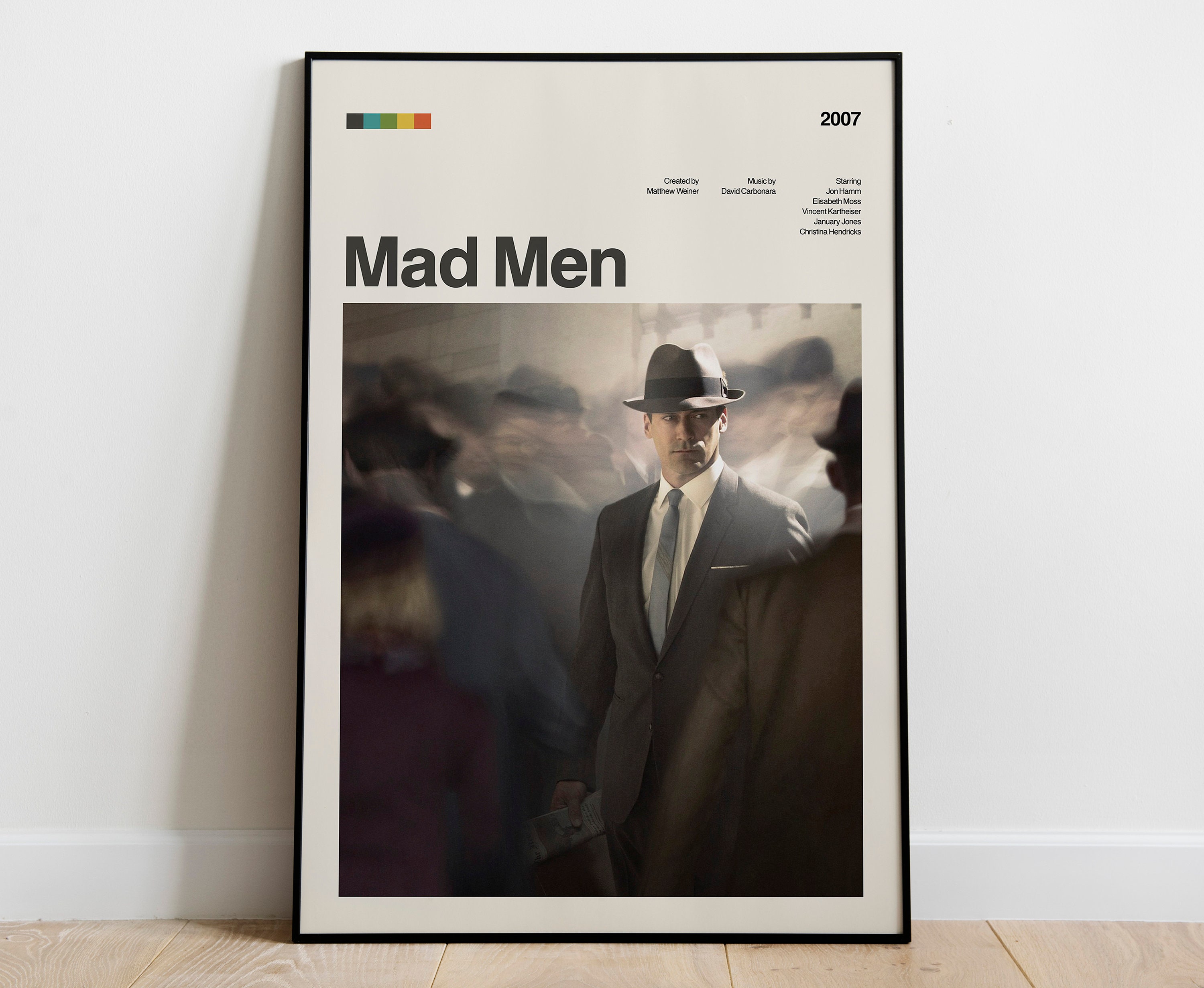 Discover Mid Century Tv Series Poster Print