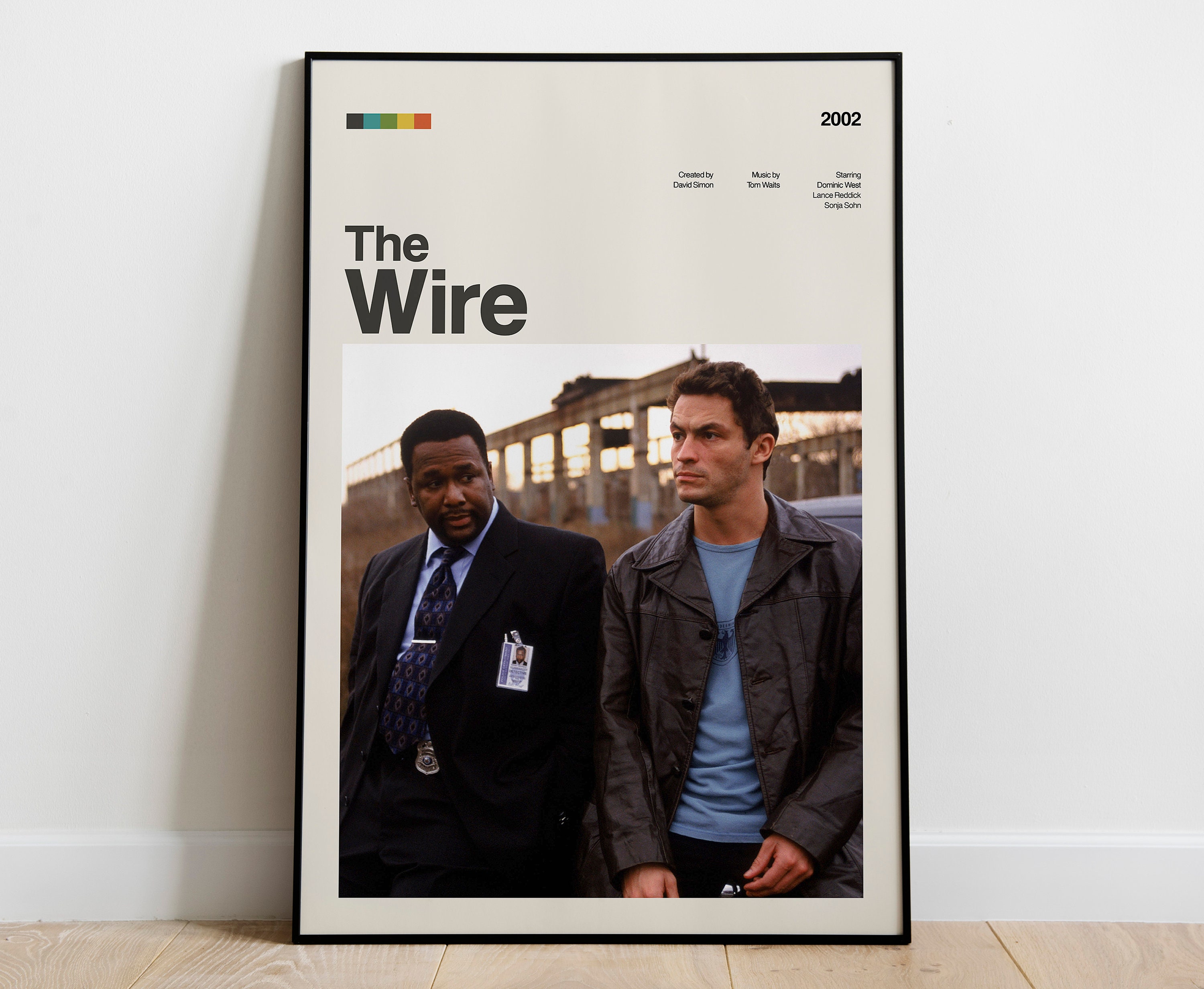 Discover The Wire Modern Tv Series Poster Print