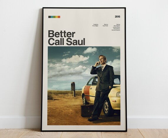 Better Call Saul Poster Print Tv Series Poster Art Better - Etsy