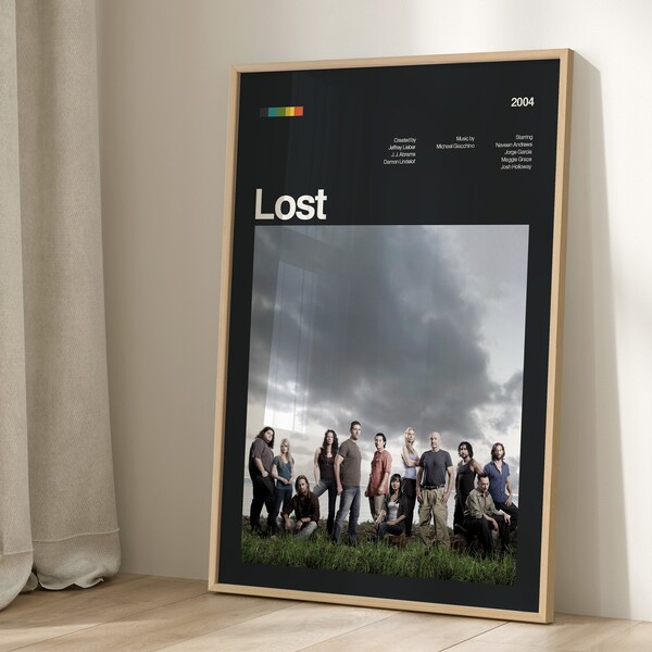 Lost Tv Series Wall Art Etsy