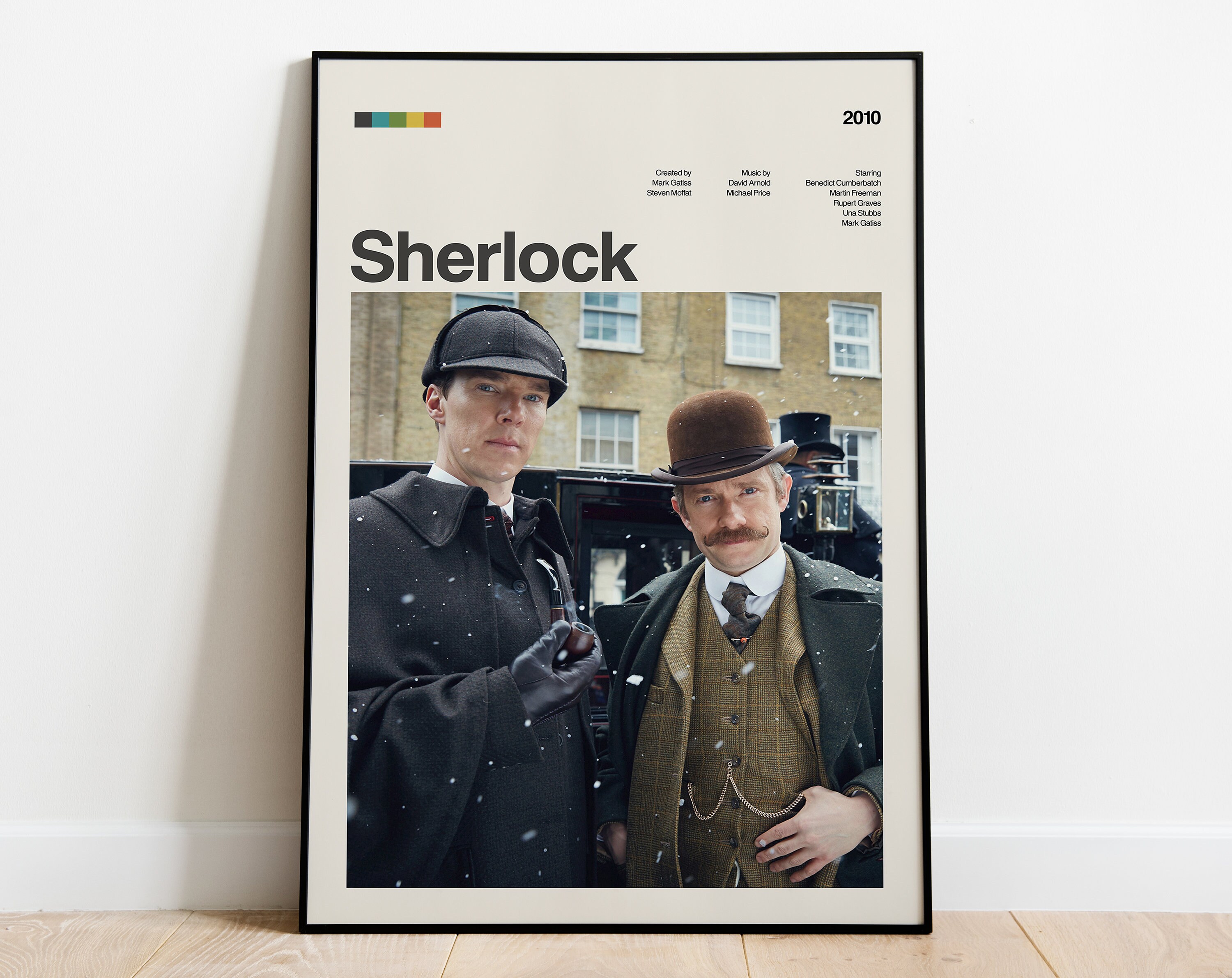 Discover Sherlock Modern Tv Series Poster Print