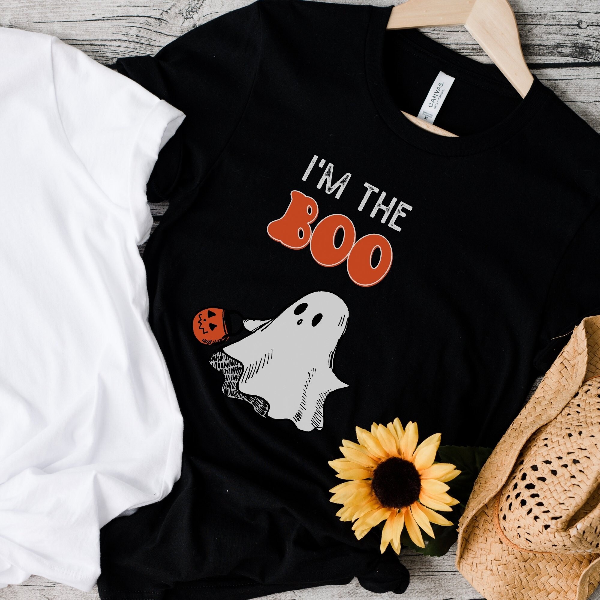 Discover I'm with the boo, Matching couple Halloween t-shirts, Halloween costume for couples,Skeleton, Ghost girl, ghost boy, Lazy Halloween costume