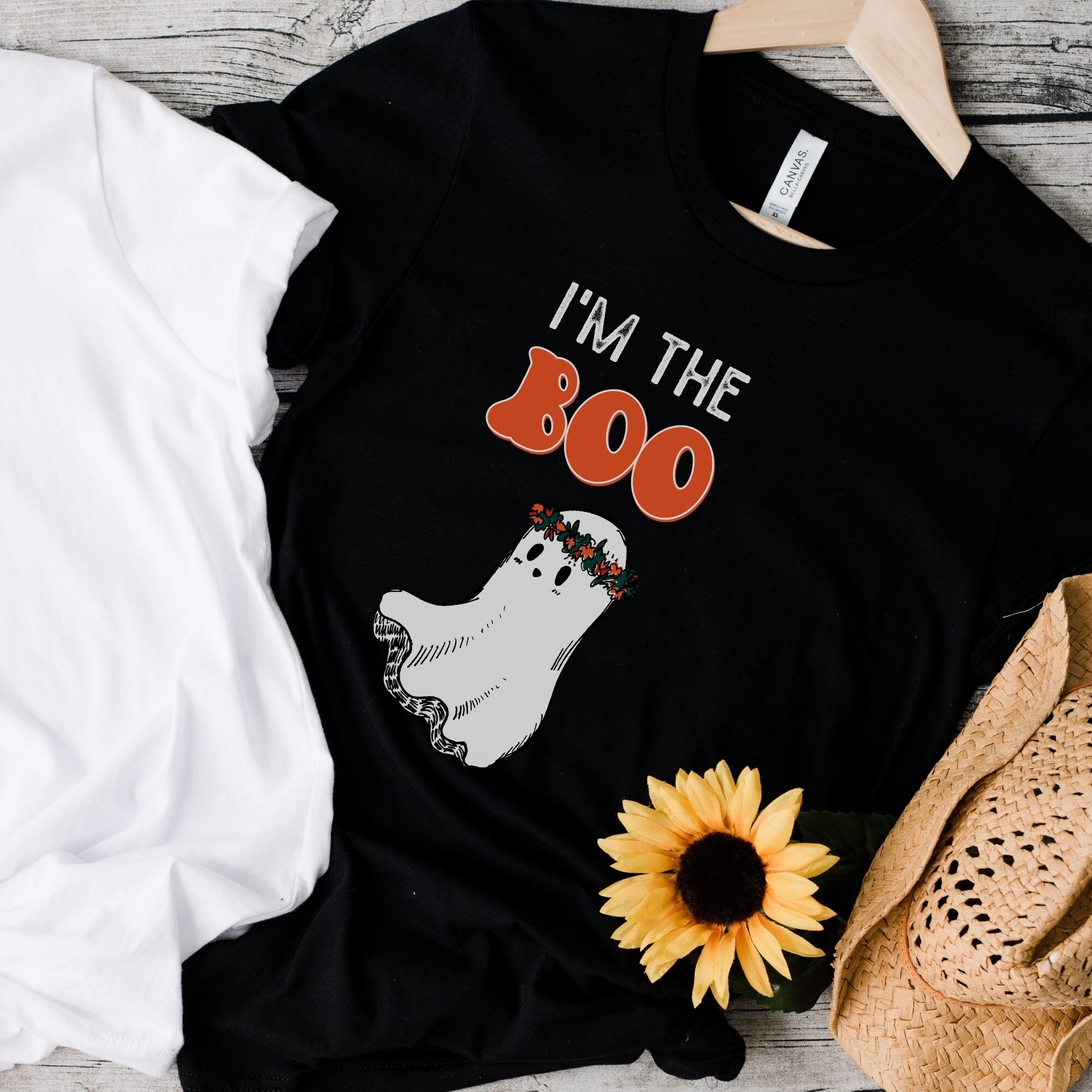 Discover I'm with the boo, Matching couple Halloween t-shirts, Halloween costume for couples,Skeleton, Ghost girl, ghost boy, Lazy Halloween costume