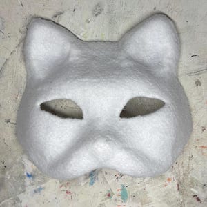 Felted Therian Mask Base