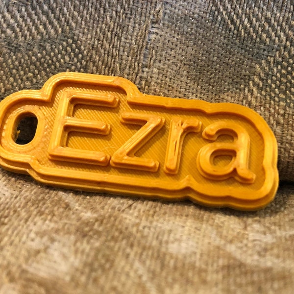 Personalized nametag - Pack of 5 - 3D-Printed