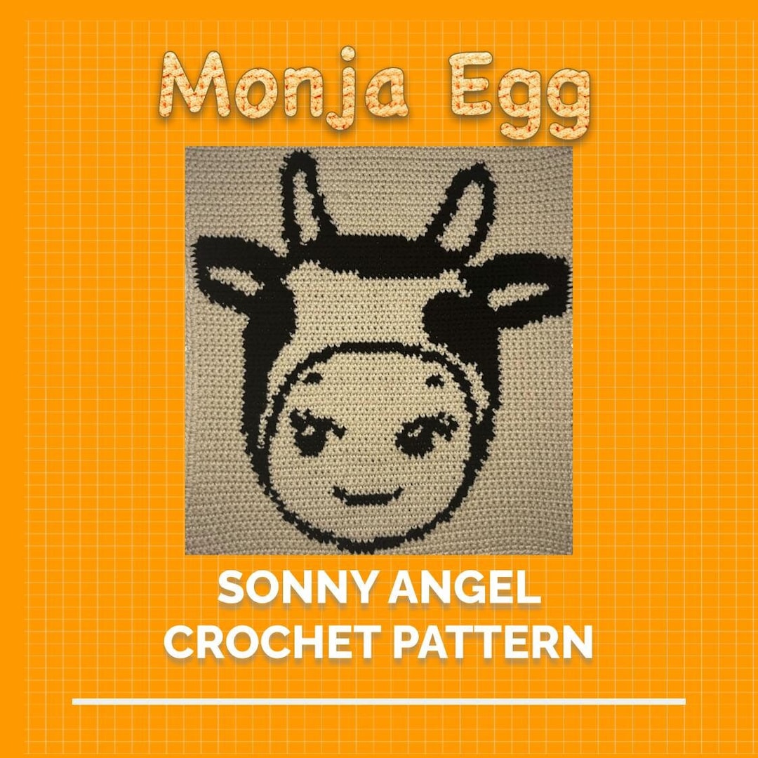 Sonny Angel Cow Hat Crochet Pattern: Tapestry Graphgan (digital Pattern ...
