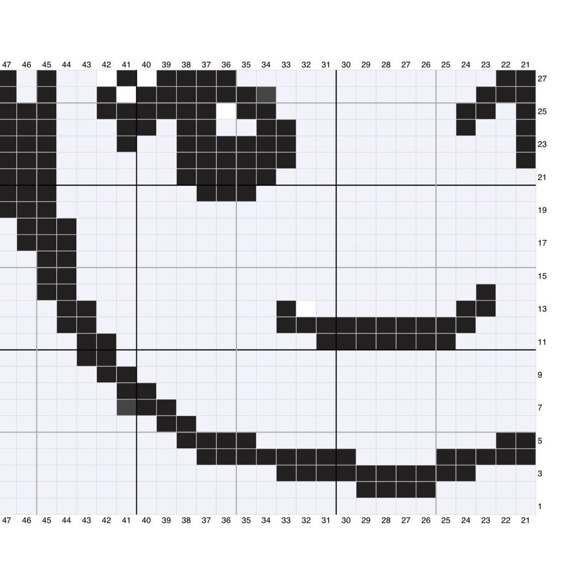 Sonny Angel Cow Hat Crochet Pattern: Tapestry Graphgan (digital Pattern ...