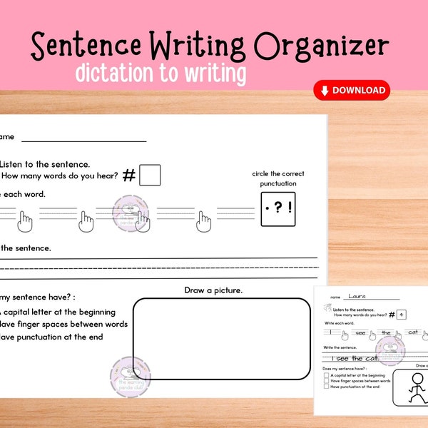 Kindergarten Graphic Organizer For Reading Etsy Kindergarten Graphic Organizer For Reading Etsy